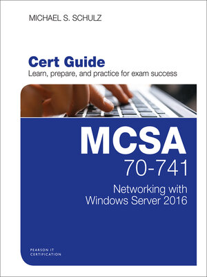 cover image of MCSA 70-741 Cert Guide